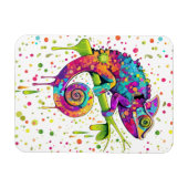 Chameleon Paint Vlekken Waterverf Style Magneet (Horizontaal)