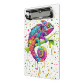 Chameleon Paint Vlekken Waterverf Style Mini Klembord (Angled2)