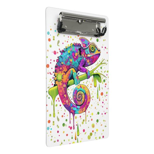 Chameleon Paint Vlekken Waterverf Style Mini Klembord (Schuin)