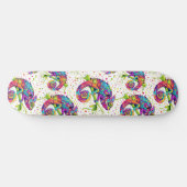 Chameleon Paint Vlekken Waterverf Style Persoonlijk Skateboard (Horizontaal)