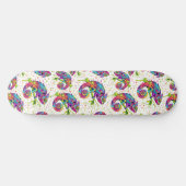 Chameleon Paint Vlekken Waterverf Style Persoonlijk Skateboard (Horizontaal)