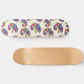 Chameleon Paint Vlekken Waterverf Style Persoonlijk Skateboard (Horizontaal)