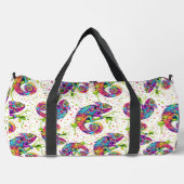 Chameleon Paint Vlekken Waterverf Style Plunjezak (Voorkant)