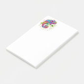Chameleon Paint Vlekken Waterverf Style Post-it® Notes (Schuin)