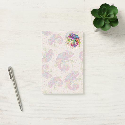 Chameleon Paint Vlekken Waterverf Style Post-it® Notes (Kantoor)