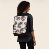 Chameleon Paint Vlekken Waterverf Style Rugtassen (Gedragen)