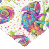 Chameleon Paint Vlekken Waterverf Style Tafelkleed (Gekanteld)