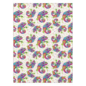 Chameleon Paint Vlekken Waterverf Style Tafelkleed (Voorkant)