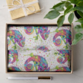 Chameleon Paint Vlekken Waterverf Style Tissuepapier (Geschenk)