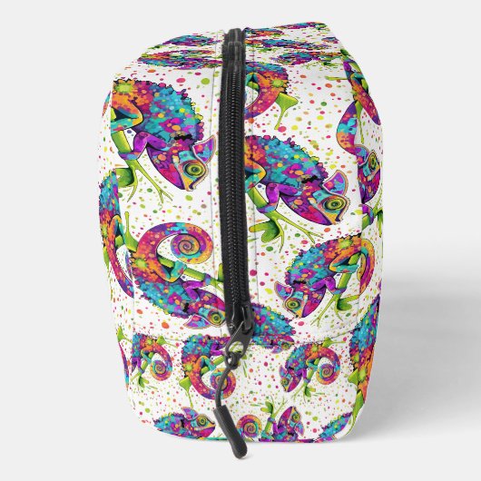 Chameleon Paint Vlekken Waterverf Style Toilettasje (Rechts)