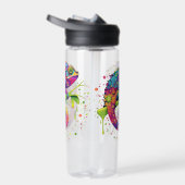 Chameleon Paint Vlekken Waterverf Style Waterfles (Rechts)