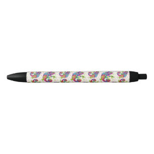 Chameleon Paint Vlekken Waterverf Style Zwarte Inkt Pen
