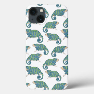 Chameleon Pattern iPhone 13 Hoesje
