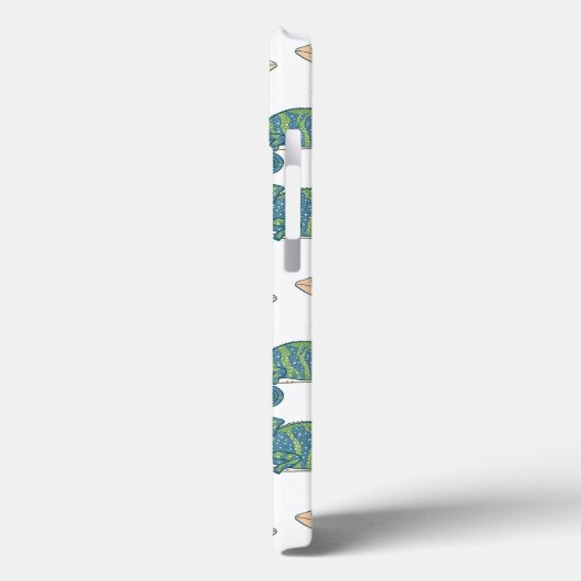 Chameleon Pattern Case-Mate iPhone Case (Achterkant / Links)
