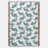 Chameleon Pattern Deken (Voorkant Verticaal)