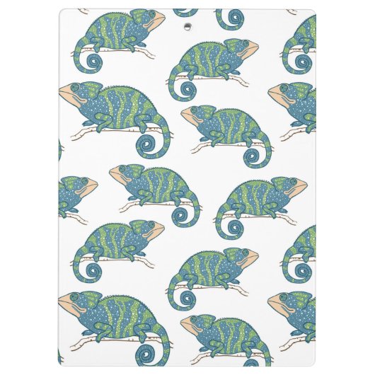 Chameleon Pattern Klembord (Achterkant)