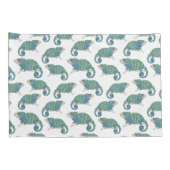 Chameleon Pattern Kussensloop (Achterkant-Rechts)