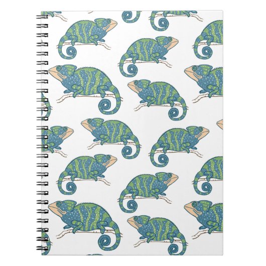 Chameleon Pattern Notitieboek (Voorkant)
