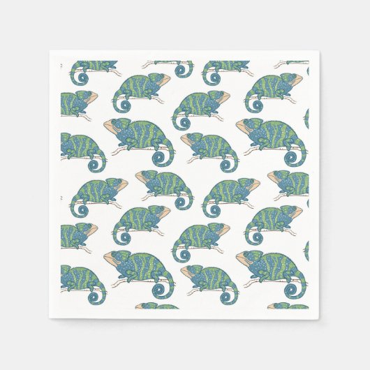 Chameleon Pattern Servet (Voorkant)