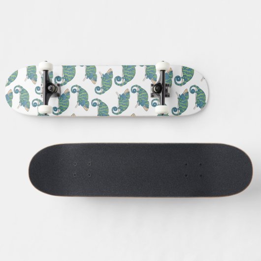Chameleon Pattern Skateboard (Horizontaal)