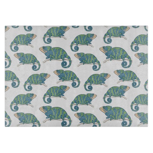 Chameleon Pattern Snijplank (Voorkant)