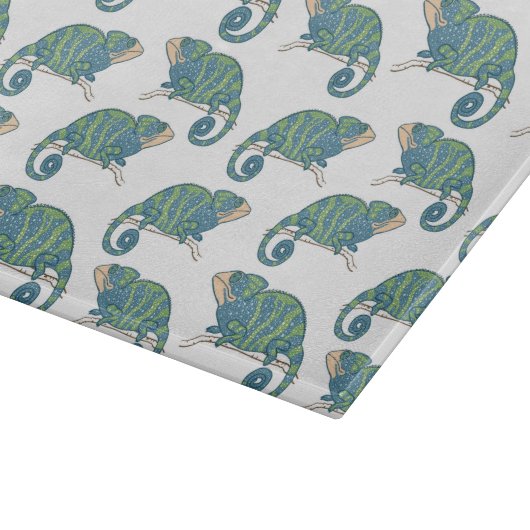 Chameleon Pattern Snijplank (Hoek)