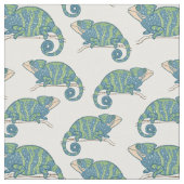 Chameleon Pattern Stof (Close Up)