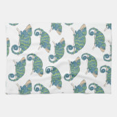 Chameleon Pattern Theedoek (Horizontaal)