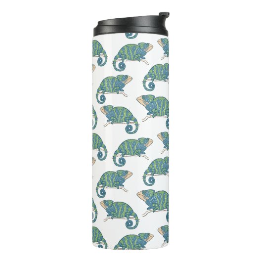 Chameleon Pattern Thermosbeker (Gedraaid links)