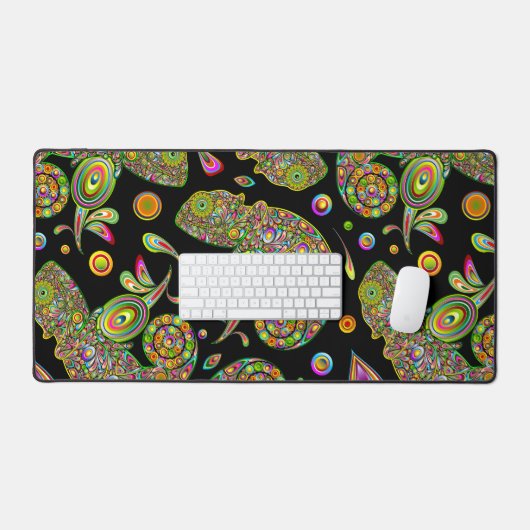 Chameleon Psychedelic Fantasy Bureaumat (Keyboard & Muis)