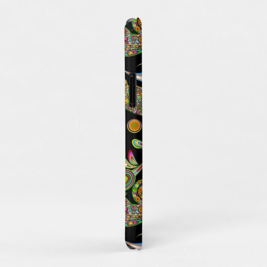 Chameleon Psychedelic Fantasy Case-Mate iPhone Case (Achterkant/rechts)