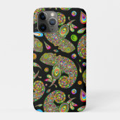 Chameleon Psychedelic Fantasy Case-Mate iPhone Case (Achterkant)