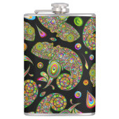 Chameleon Psychedelic Fantasy Heupfles (Voorkant)