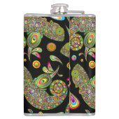 Chameleon Psychedelic Fantasy Heupfles (Achterkant)