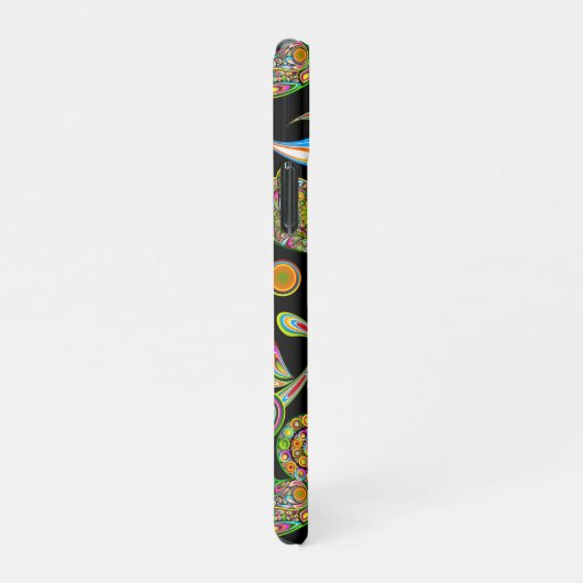 Chameleon Psychedelic Fantasy iPhone Hoesje (Rechterkant)