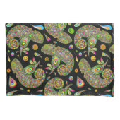 Chameleon Psychedelic Fantasy Kussensloop (Voorkant)