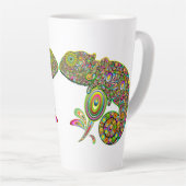 Chameleon Psychedelic Fantasy Latte Mok (Rechterhoek)