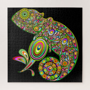 Chameleon Psychedelic Fantasy Legpuzzel