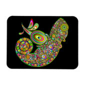 Chameleon Psychedelic Fantasy Magneet (Horizontaal)