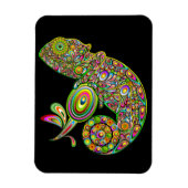Chameleon Psychedelic Fantasy Magneet (Verticaal)