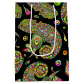 Chameleon Psychedelic Fantasy Medium Cadeauzakje (Achterkant)