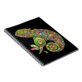 Chameleon Psychedelic Fantasy Notitieboek (Rechterzijde)