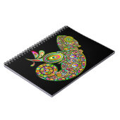 Chameleon Psychedelic Fantasy Notitieboek (Linkerzijde)