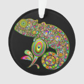Chameleon Psychedelic Fantasy Ornament (voorkant)