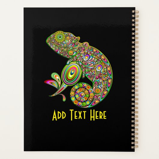 Chameleon Psychedelic Fantasy Planner (Achterkant)