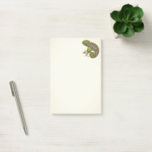 Chameleon Psychedelic Fantasy Post-it® Notes (Kantoor)