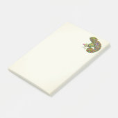 Chameleon Psychedelic Fantasy Post-it® Notes (Schuin)