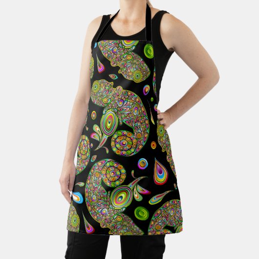 Chameleon Psychedelic Fantasy Schort (Insitu)