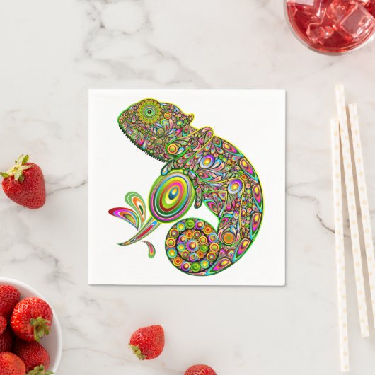 Chameleon Psychedelic Fantasy Servet (Insitu)