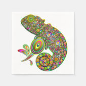 Chameleon Psychedelic Fantasy Servet (Voorkant)